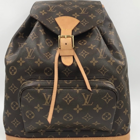 LOUIS VUITTON Monogram Montsouris GM Backpack 41295